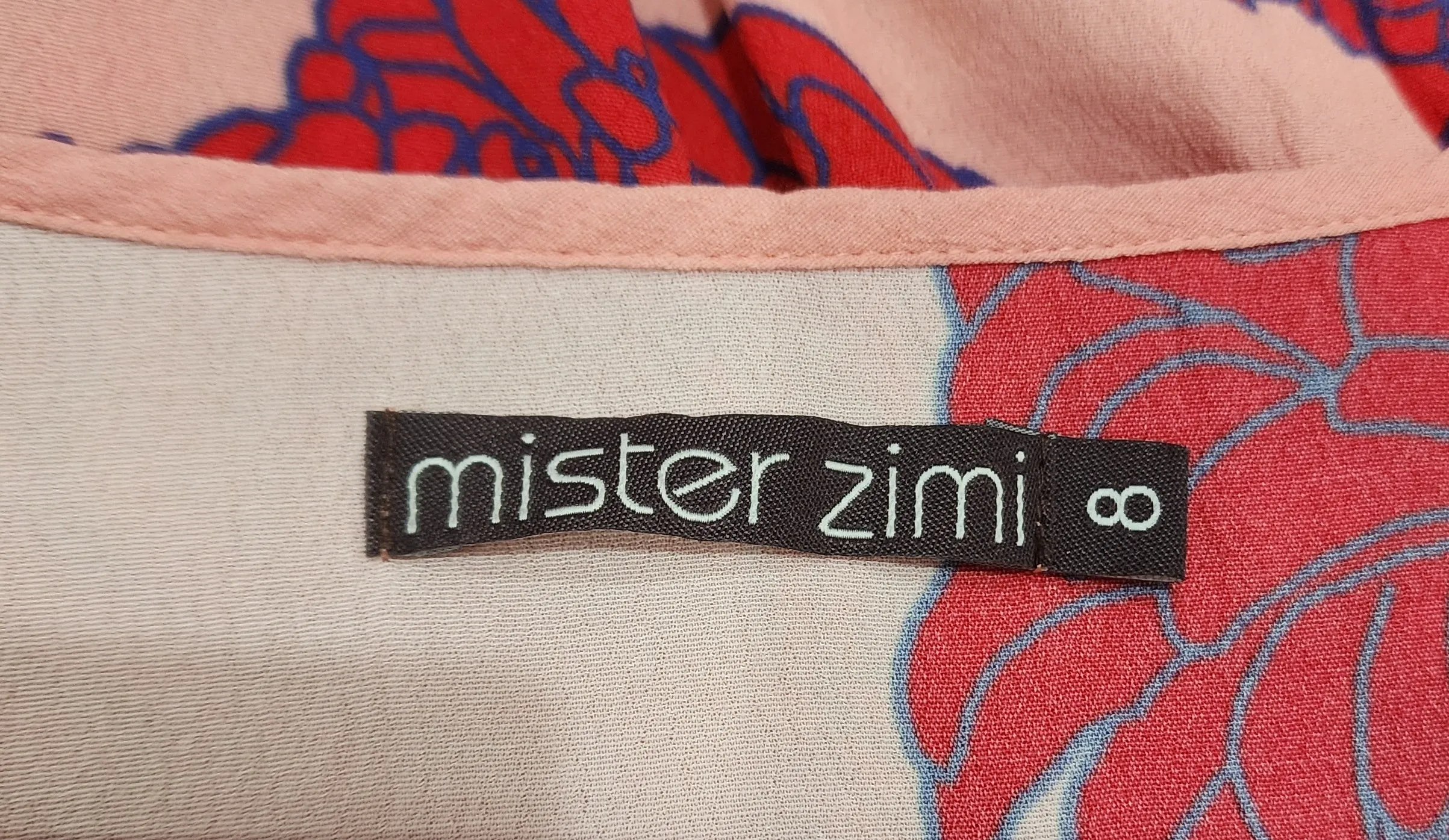 Mister Zimi pink and red top size 8