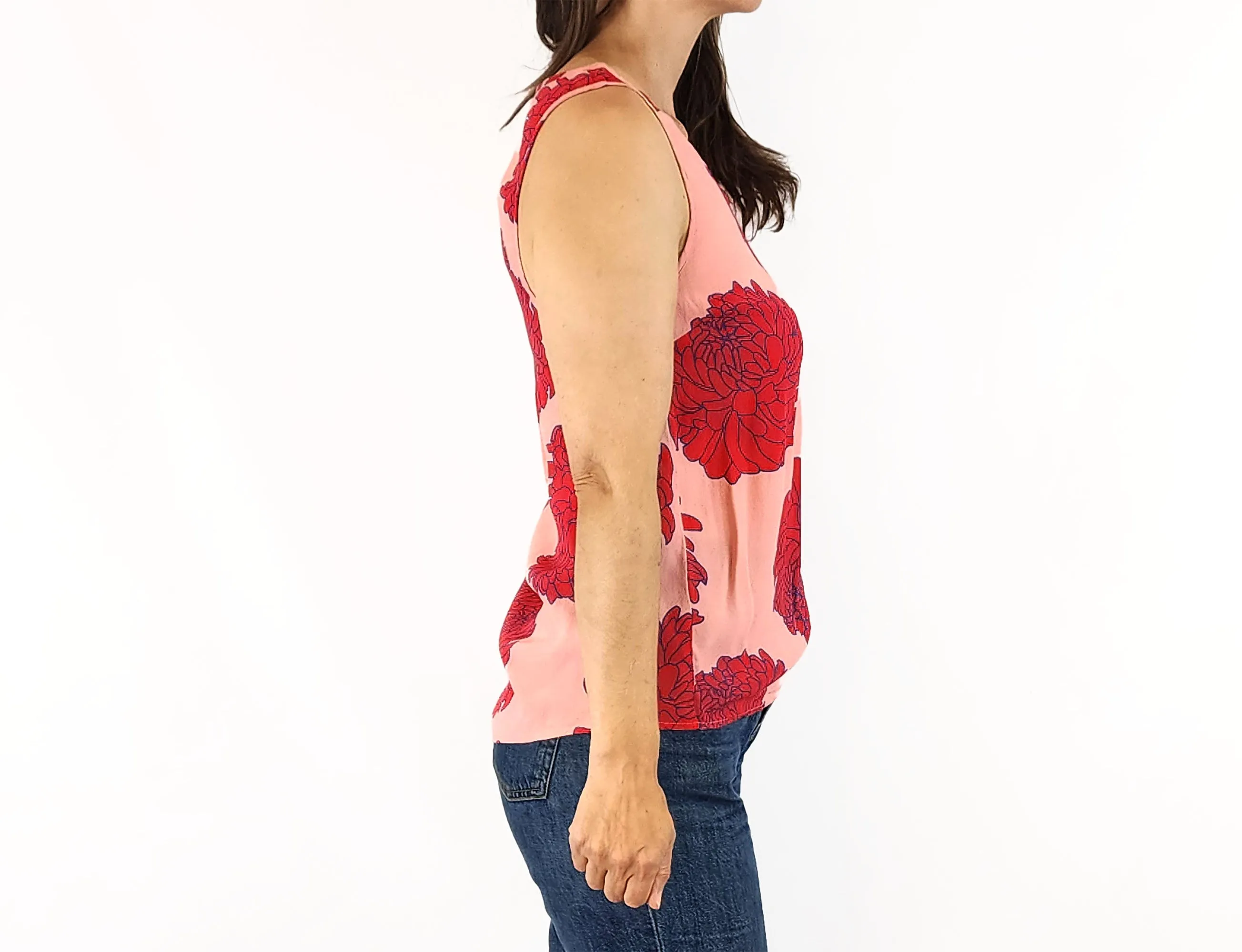 Mister Zimi pink and red top size 8