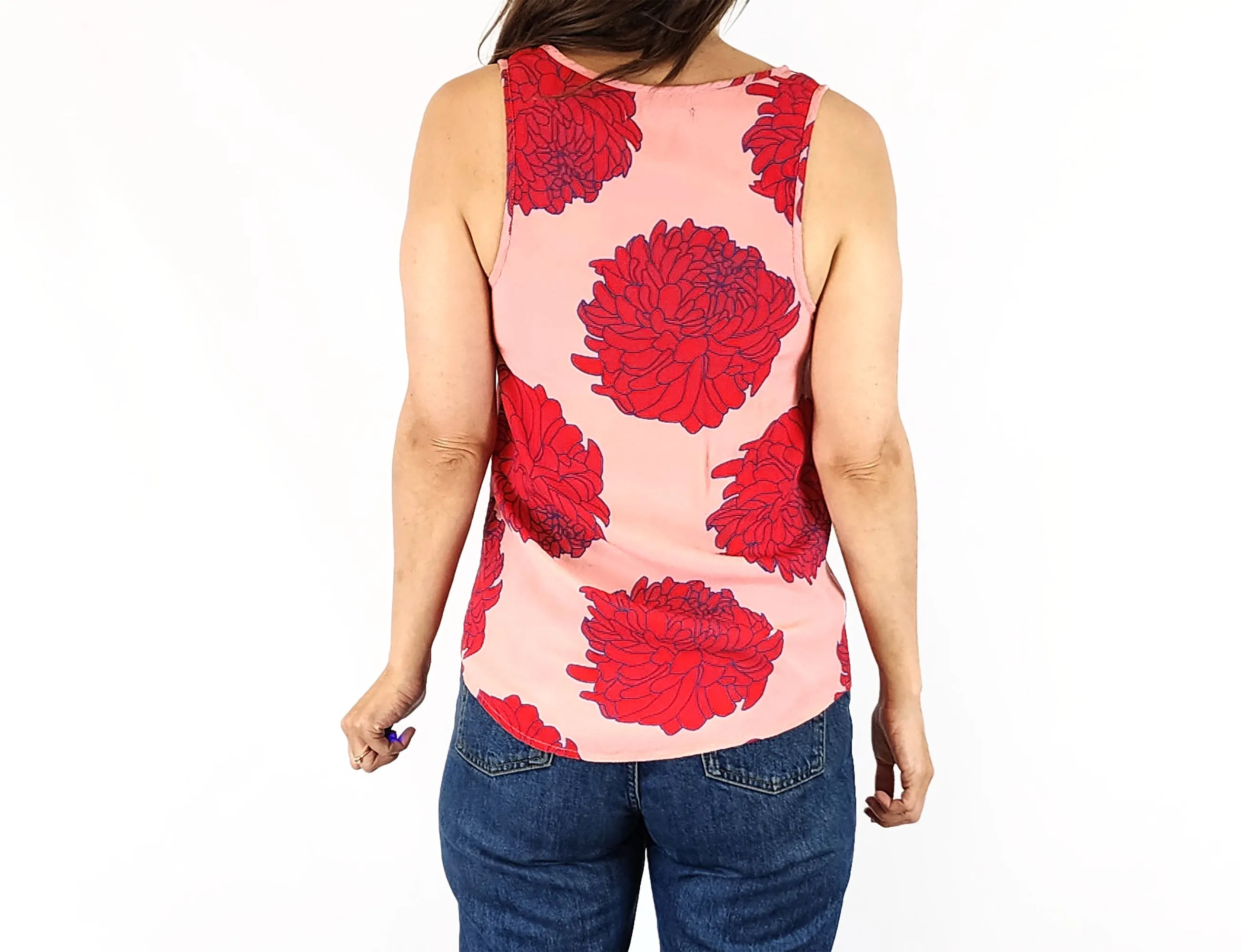 Mister Zimi pink and red top size 8