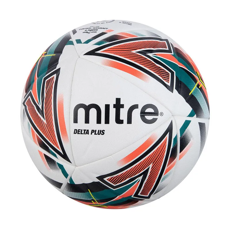Mitre Delta Plus Football Size 5 | 5 pack