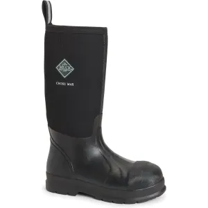 Muck Men's Chore Max Composite Toe Waterproof Rubber Work Boot - Black - MAX-CMP