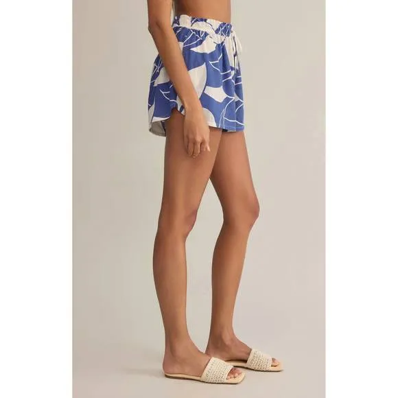 NEW Z SUPPLY cima madero short in blue