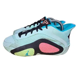 Nike Jordan Tatum 2 Size 7Y Mint Foam/Lava Glow-Black Sneakers FJ6459-300
