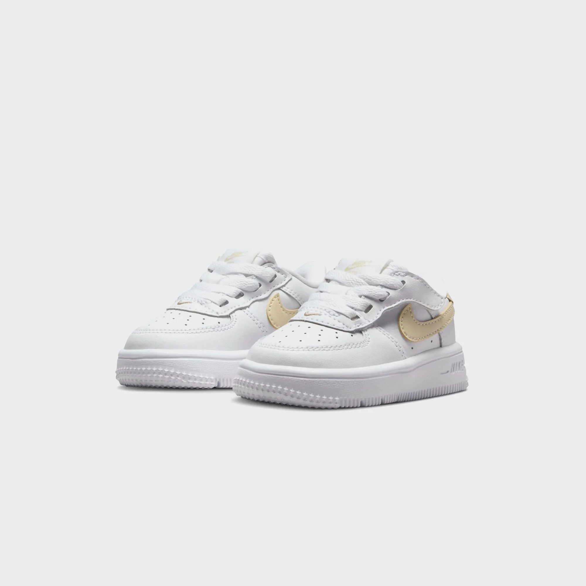 Nike TD Force 1 Low Easyon - White / Light Khaki