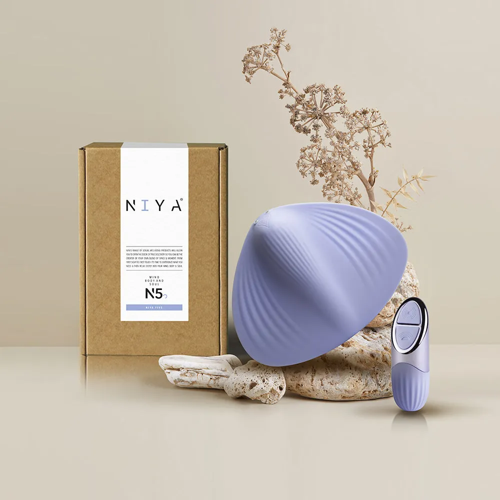 Niya N5 Flexible Lay On Humping Vibrator with Remote - Lavender