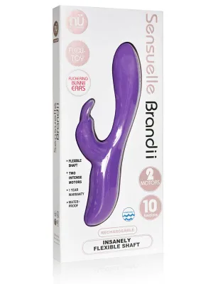 Nu Sensuelle Brandii 10 Function Dual Motor Rabbit Vibrator