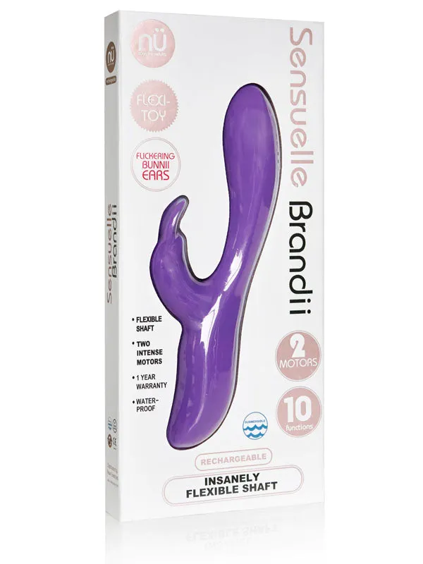 Nu Sensuelle Brandii 10 Function Dual Motor Rabbit Vibrator