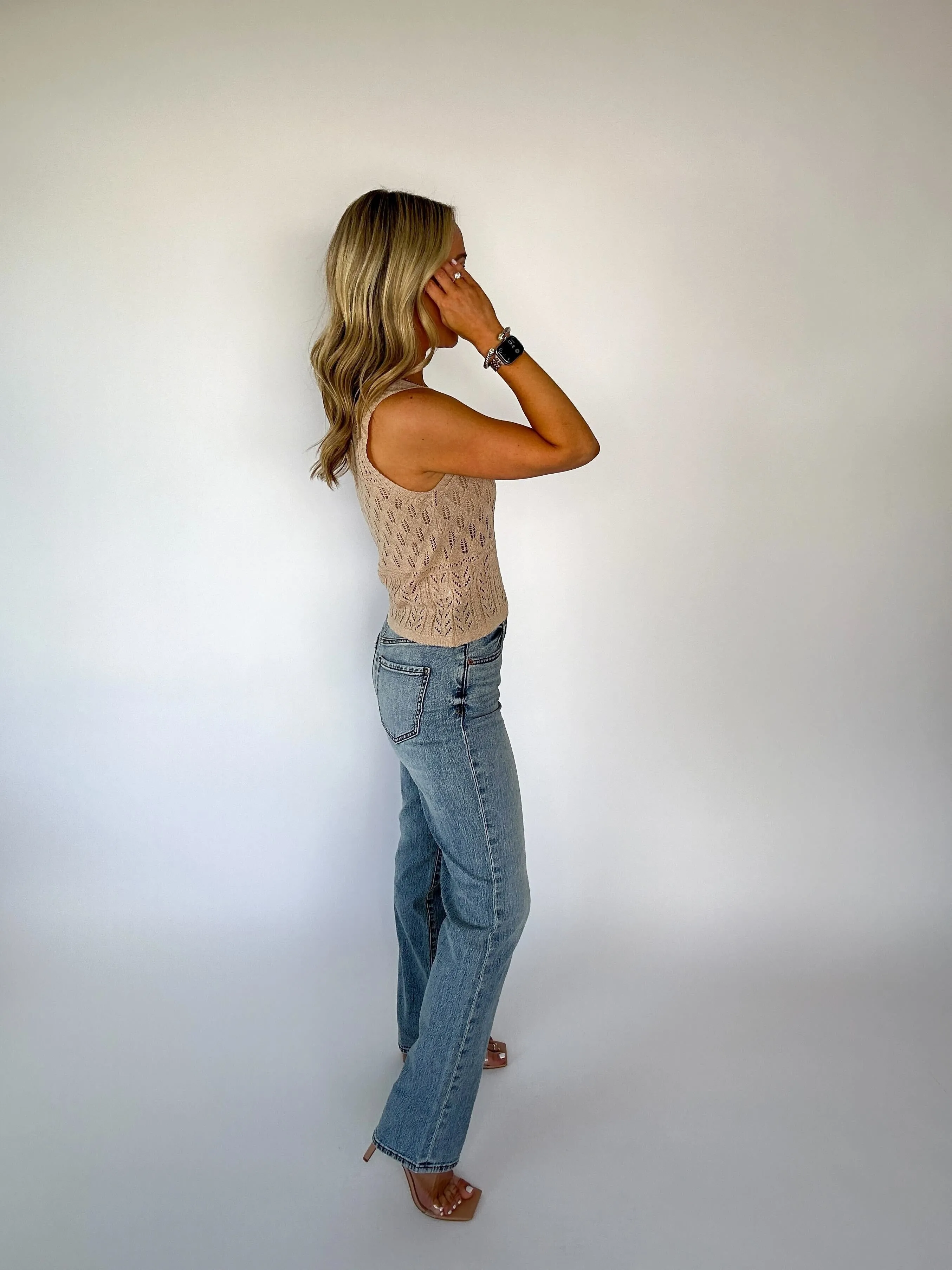 One Step Ahead Knit Tank