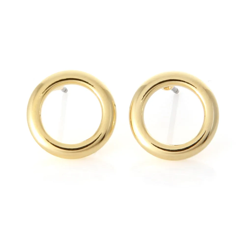 Open Circle Earrings