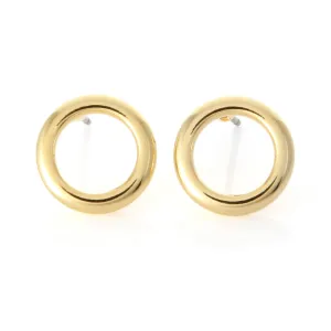 Open Circle Earrings