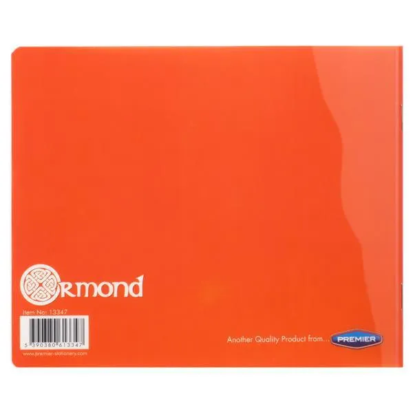 Ormond B4 40 Page Durable Cover - Learn To Write Copy Book