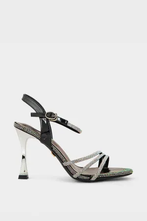 Party Wear Sandal IP2027-Pewter