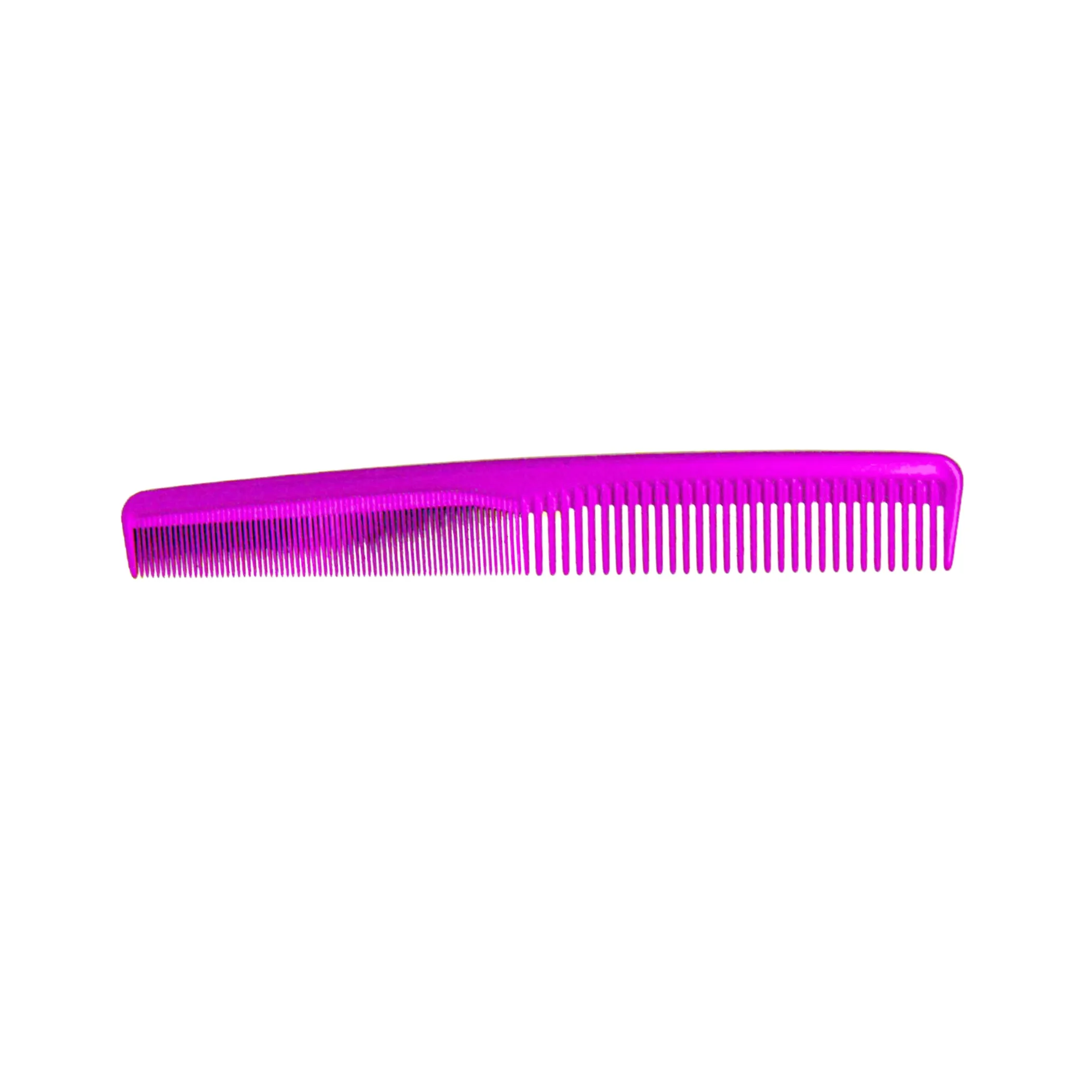 Pegasus MICOLOR 201, 7in Hard Rubber Hair Detangling/Trimmer Comb, Handmade, Seamless, Smooth Edges, Anti Static, Heat and Chemically Resistant, Wet Hair, Everyday Grooming Comb | Peines de goma dura - Pink