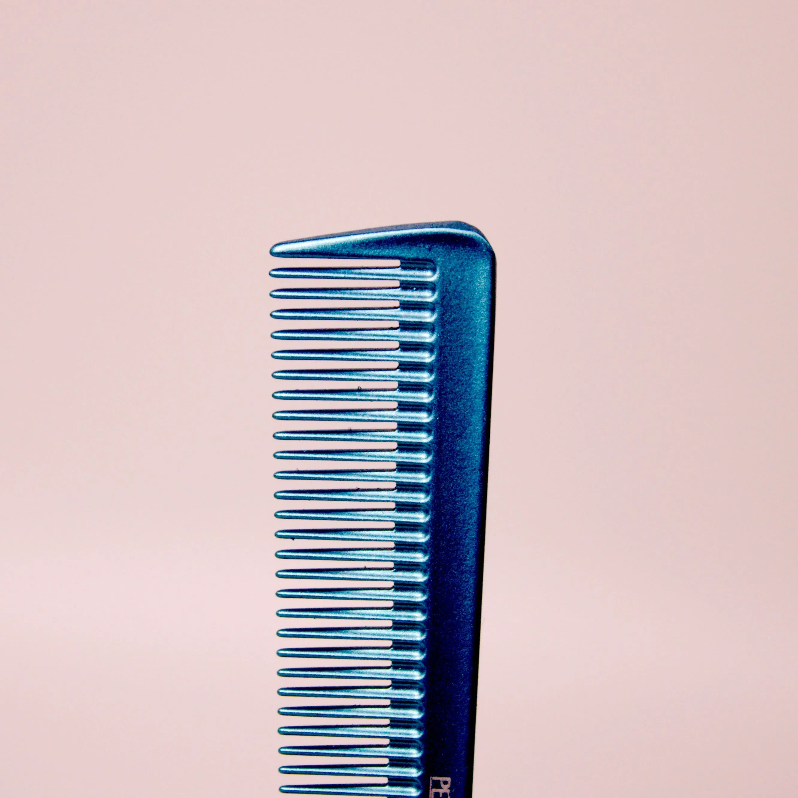 Pegasus MICOLOR 303, 6.5in Hard Rubber Heavy Barber Comb, Handmade, Seamless, Smooth Edges, Anti Static, Heat and Chemically Resistant, Wet Hair, Everyday Grooming Comb | Peines de goma dura - Green