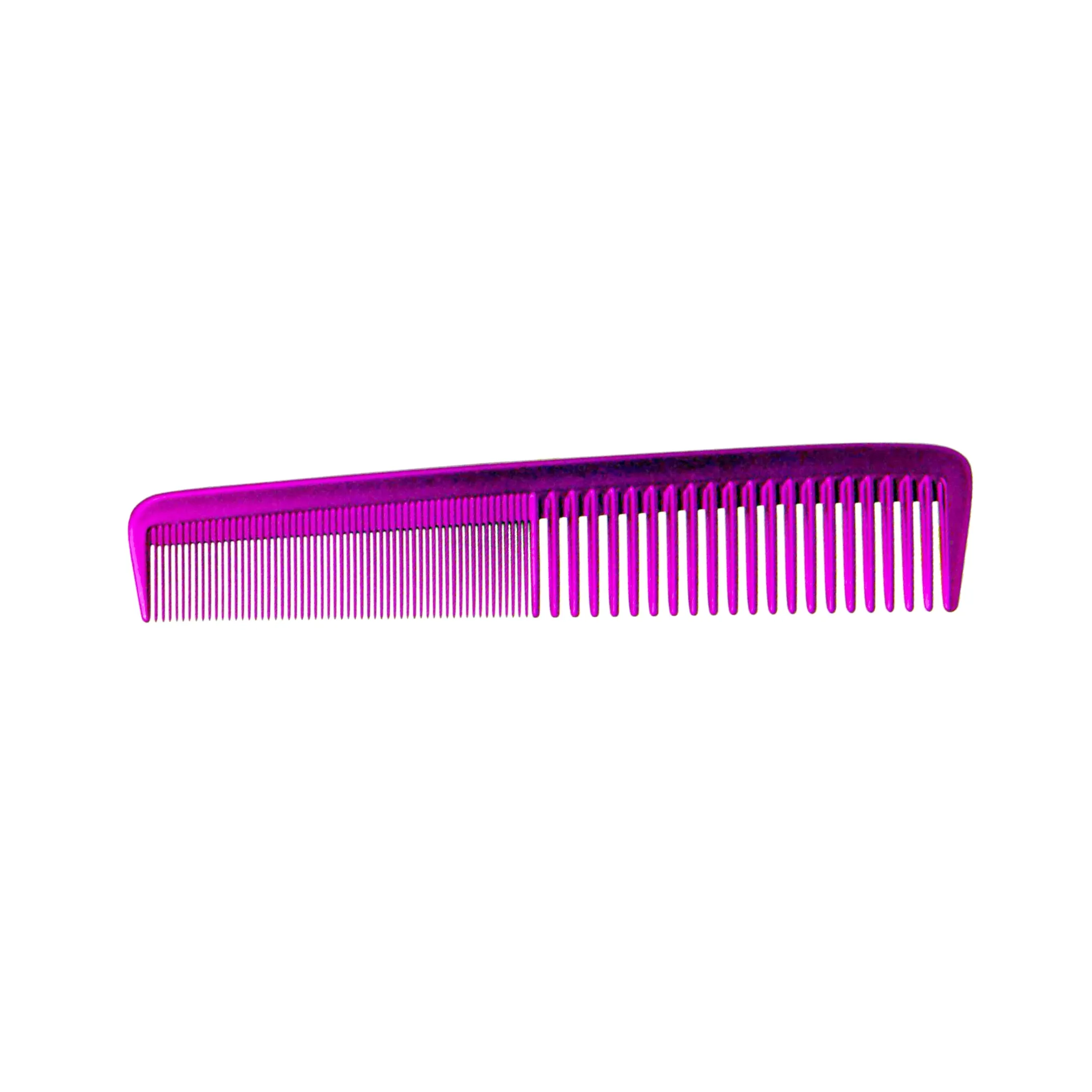 Pegasus MICOLOR 615, 7in Hard Rubber Clipper Comb, Handmade, Seamless, Smooth Edges, Anti Static, Heat and Chemically Resistant, Portable Pocket Purse Dresser Comb | Peines de goma dura - Pink