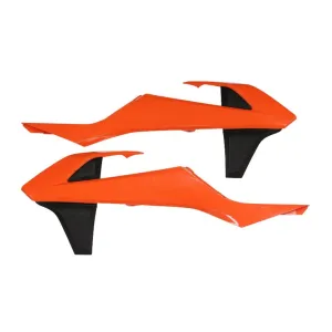 Polisport Radiator Scoops KTM 65SX '16 Orange/Black