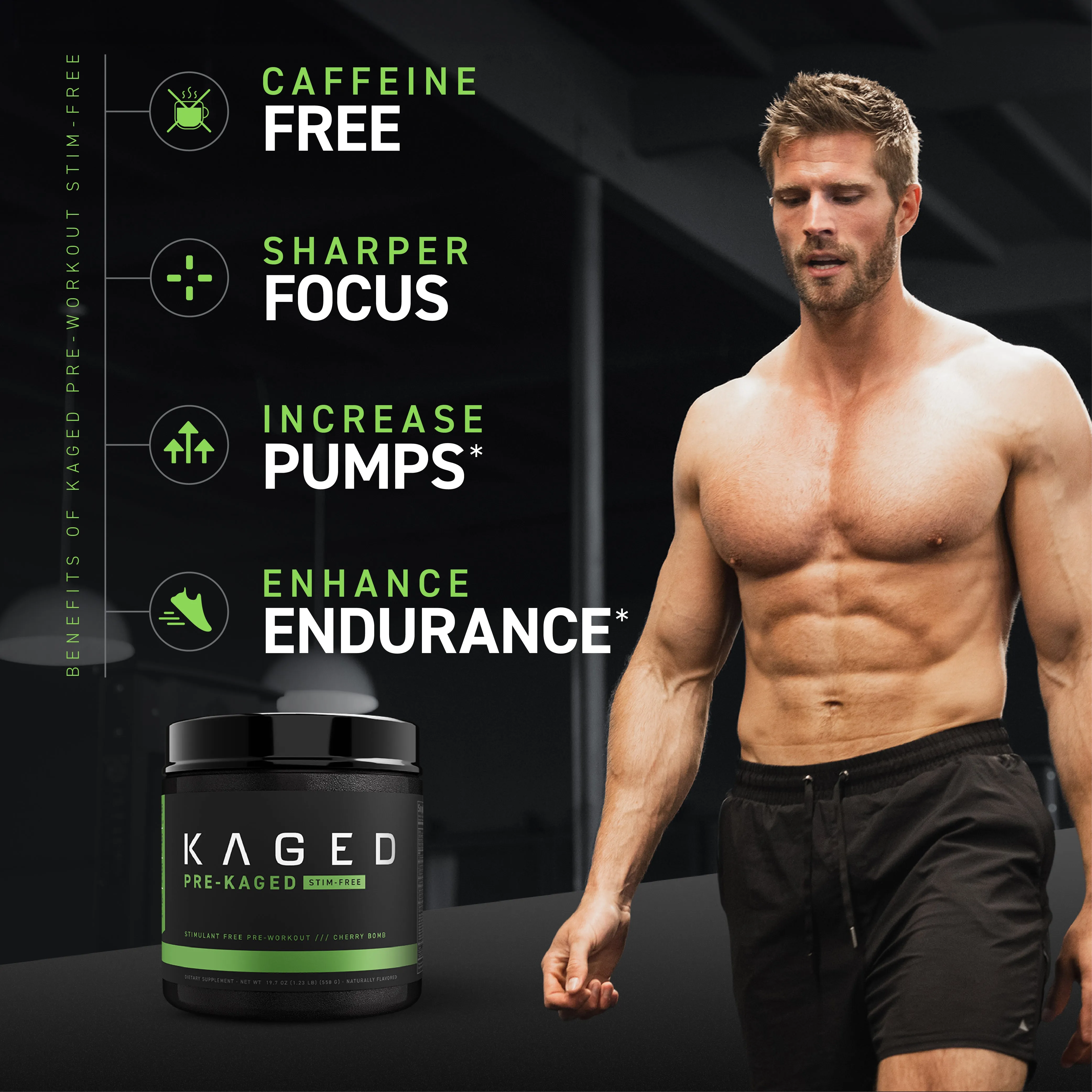 Pre-Workout (Pre-Kaged) Stim Free