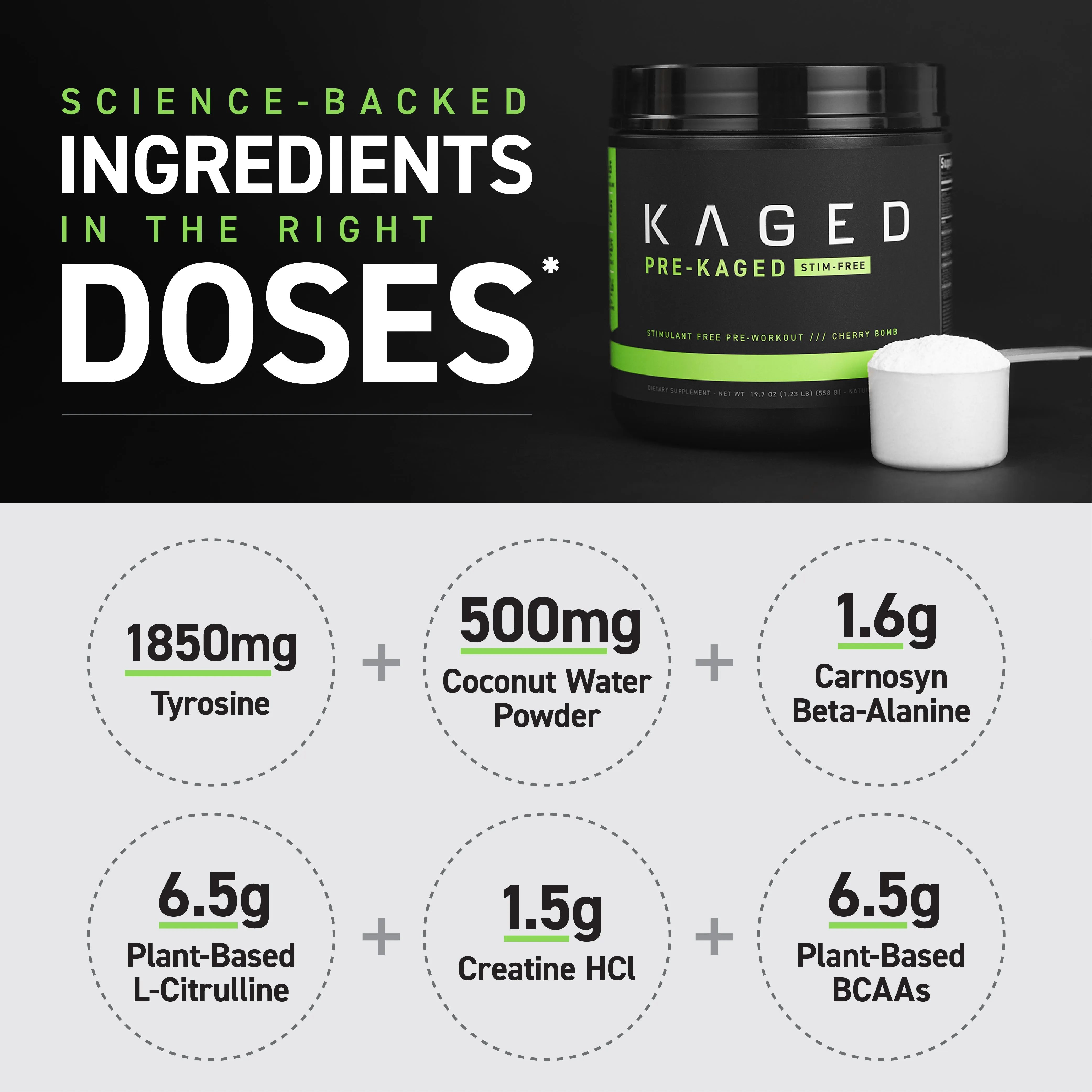 Pre-Workout (Pre-Kaged) Stim Free