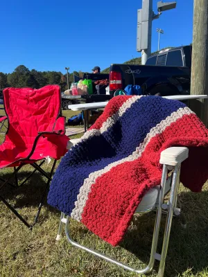Presbyterian College Cozy Throw