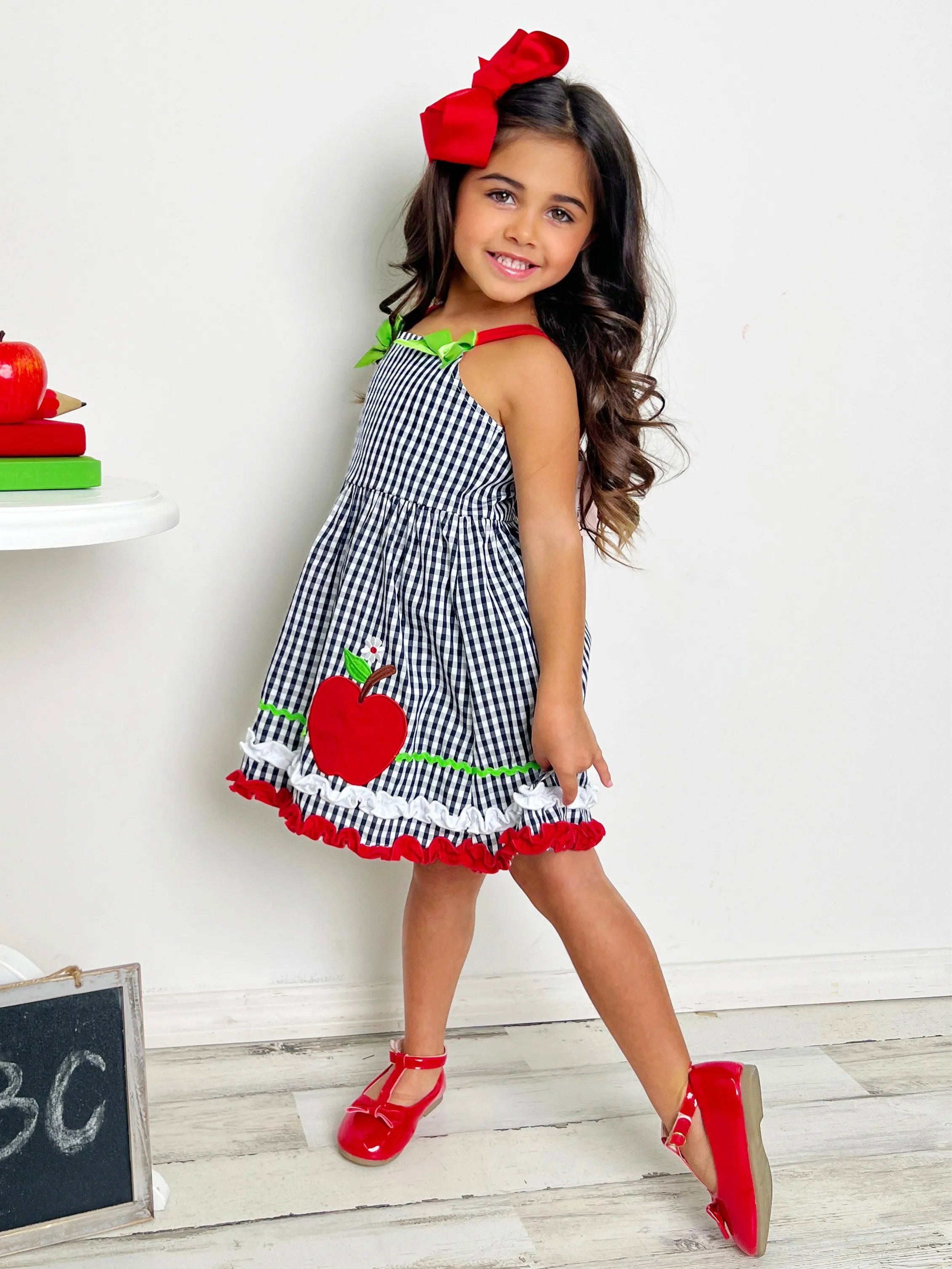 Preschool Ready Gingham Dress