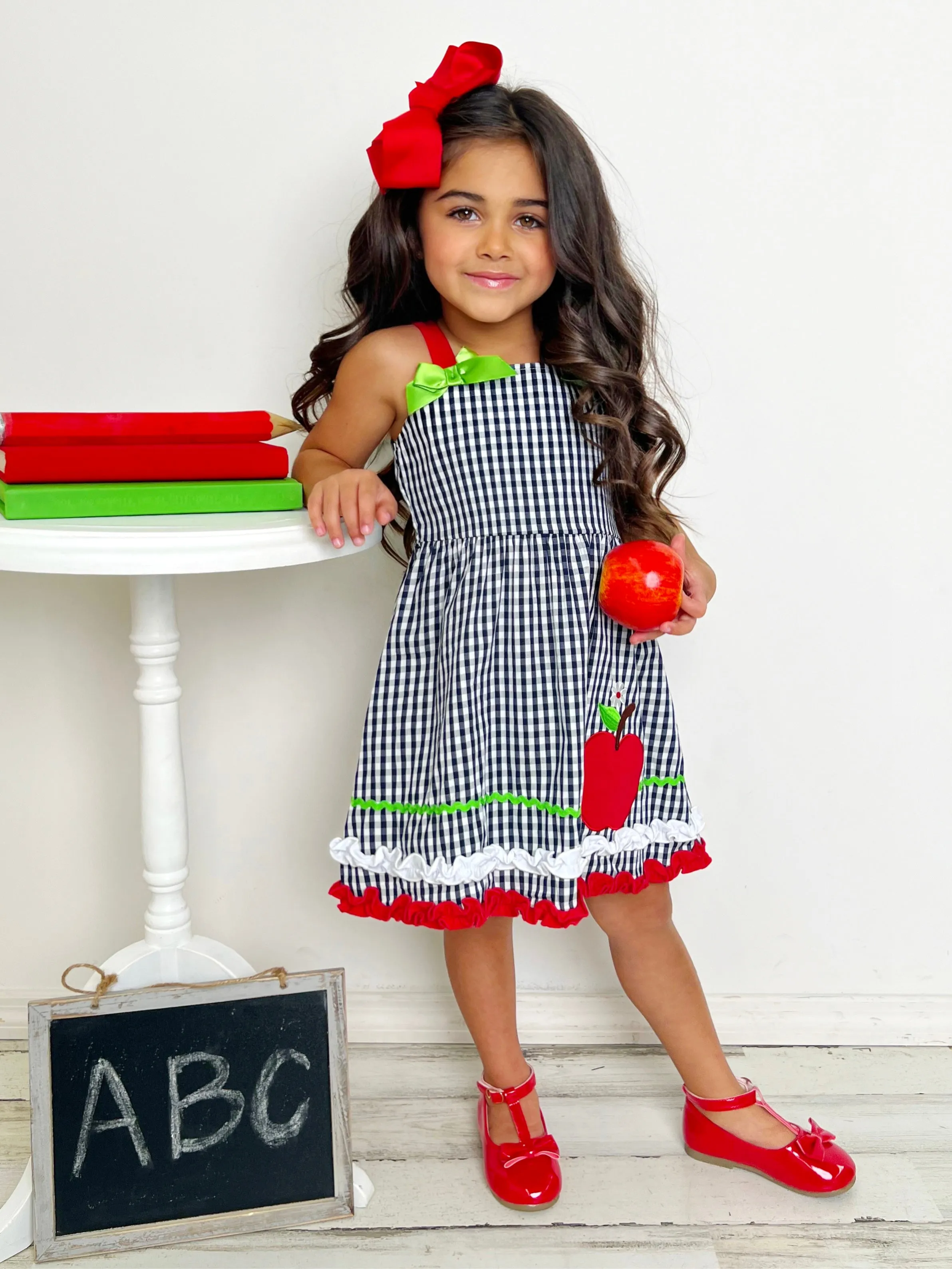 Preschool Ready Gingham Dress