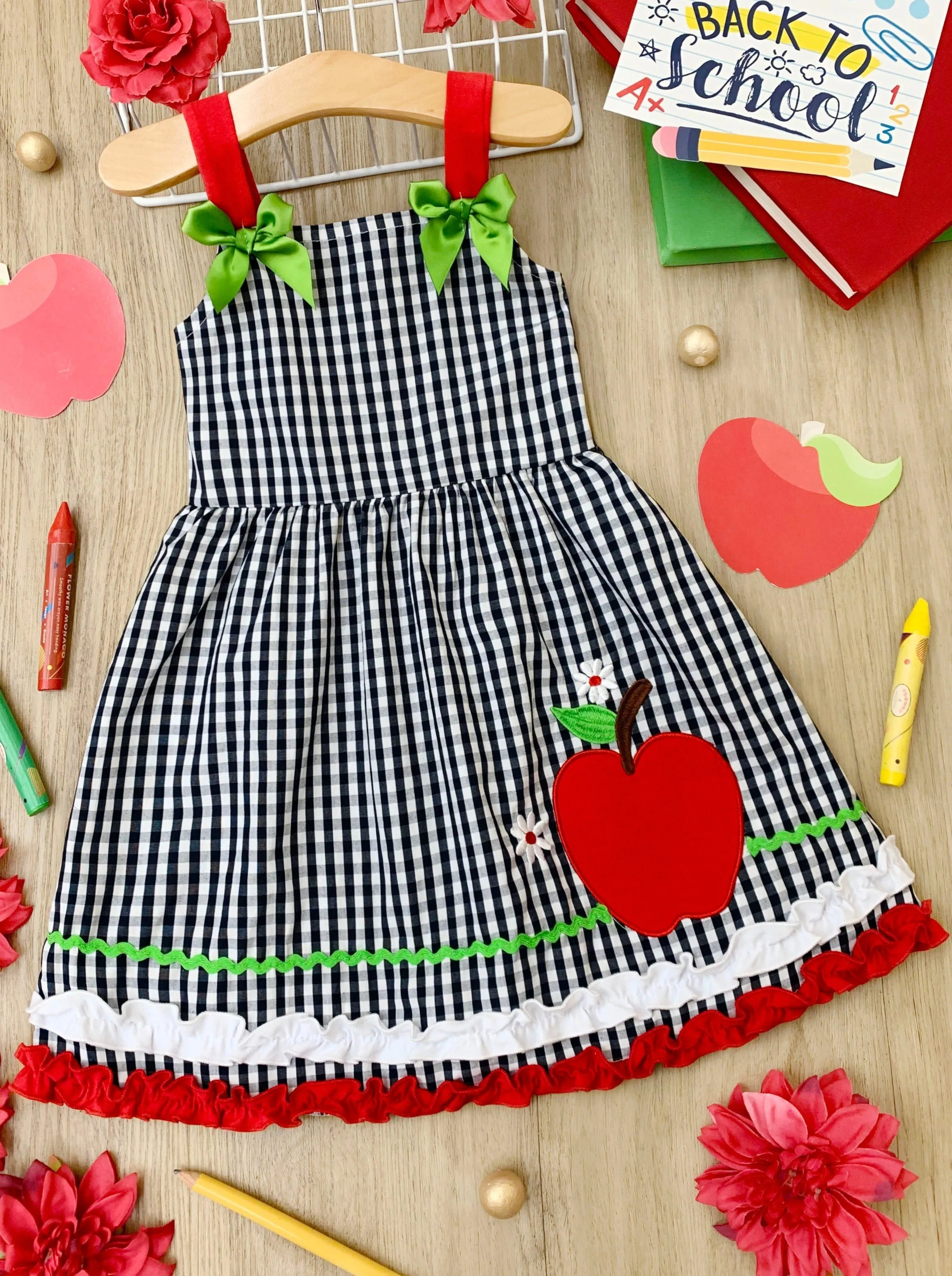 Preschool Ready Gingham Dress
