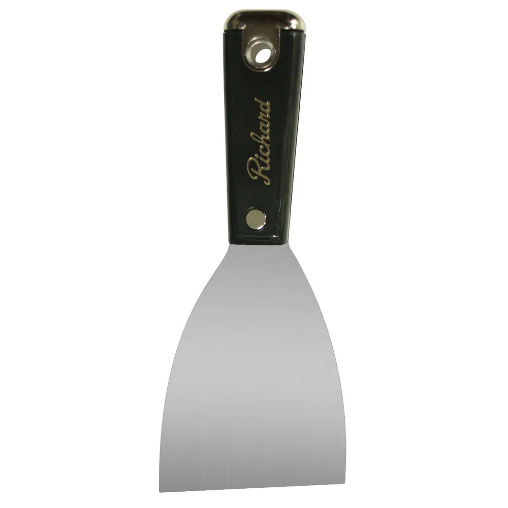 Richard Flexible Carbon Steel Blade, Wall Scraper with Steel Head - 3"