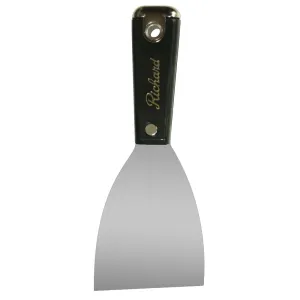 Richard Flexible Carbon Steel Blade, Wall Scraper with Steel Head - 3"