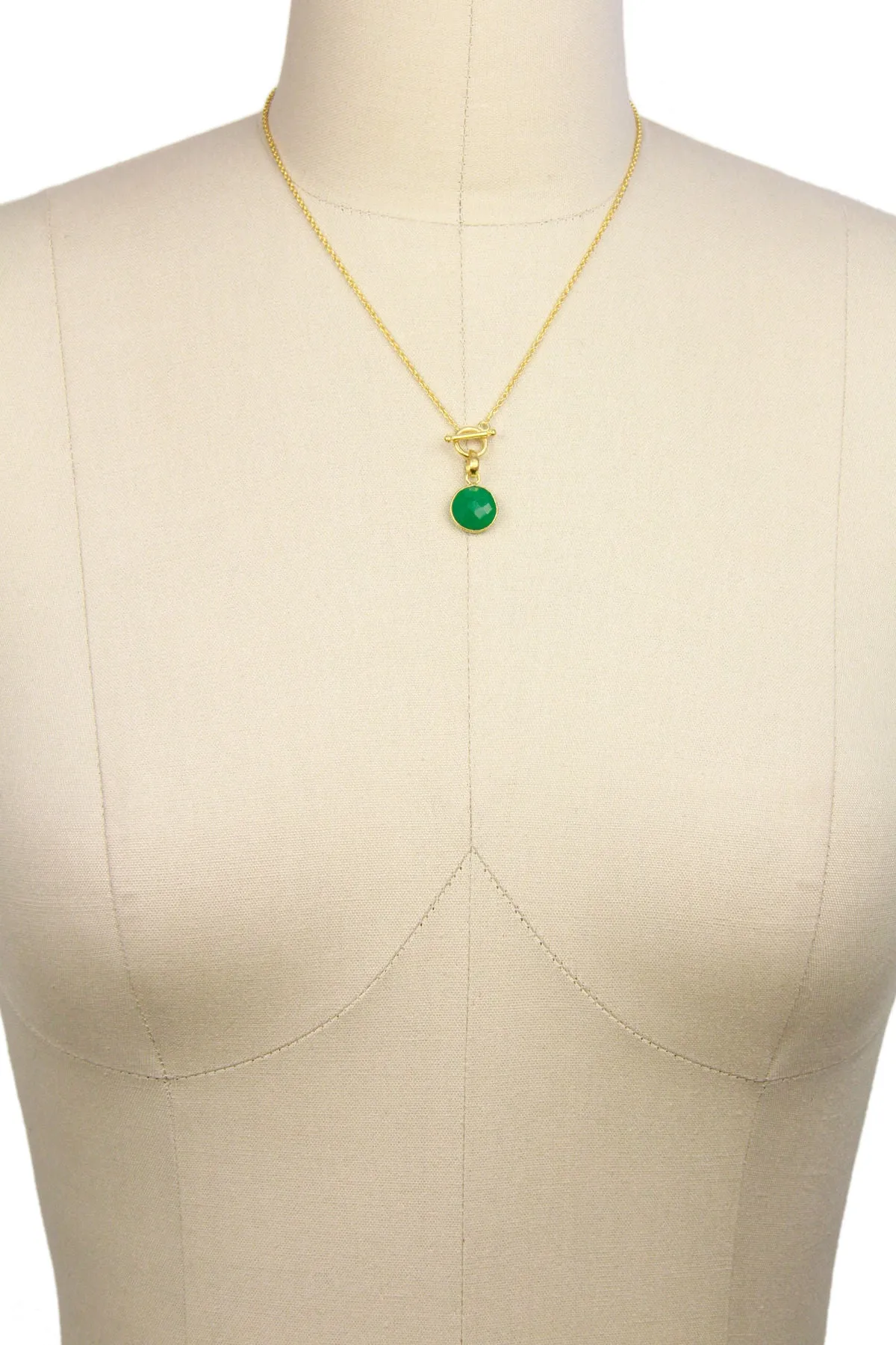 Round Pendant Necklace