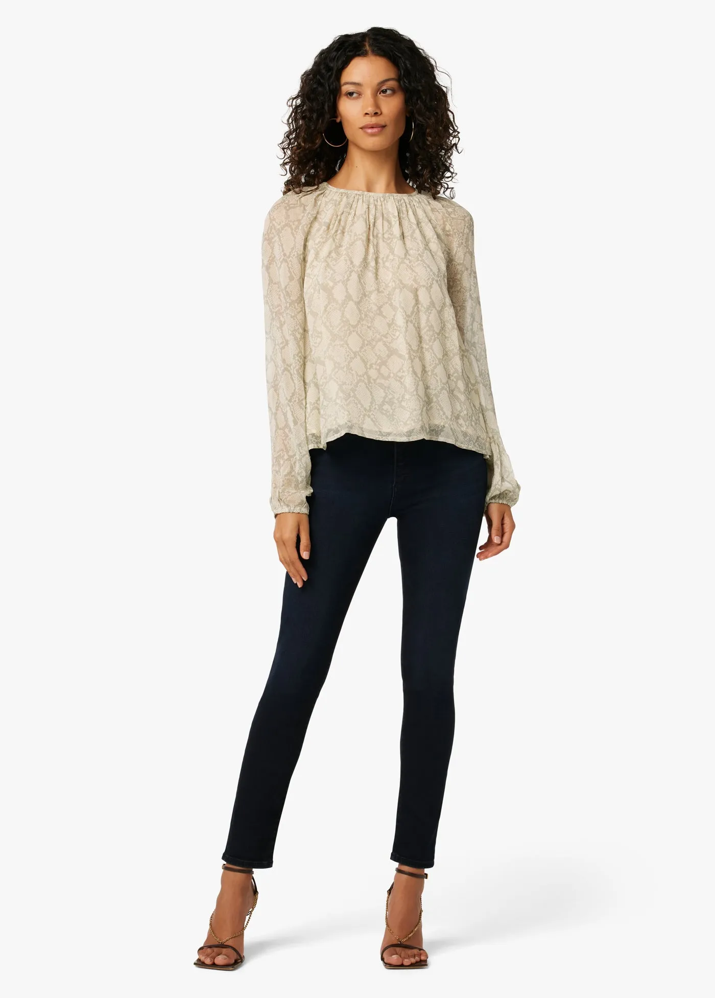 ROWAN WOVEN BLOUSE