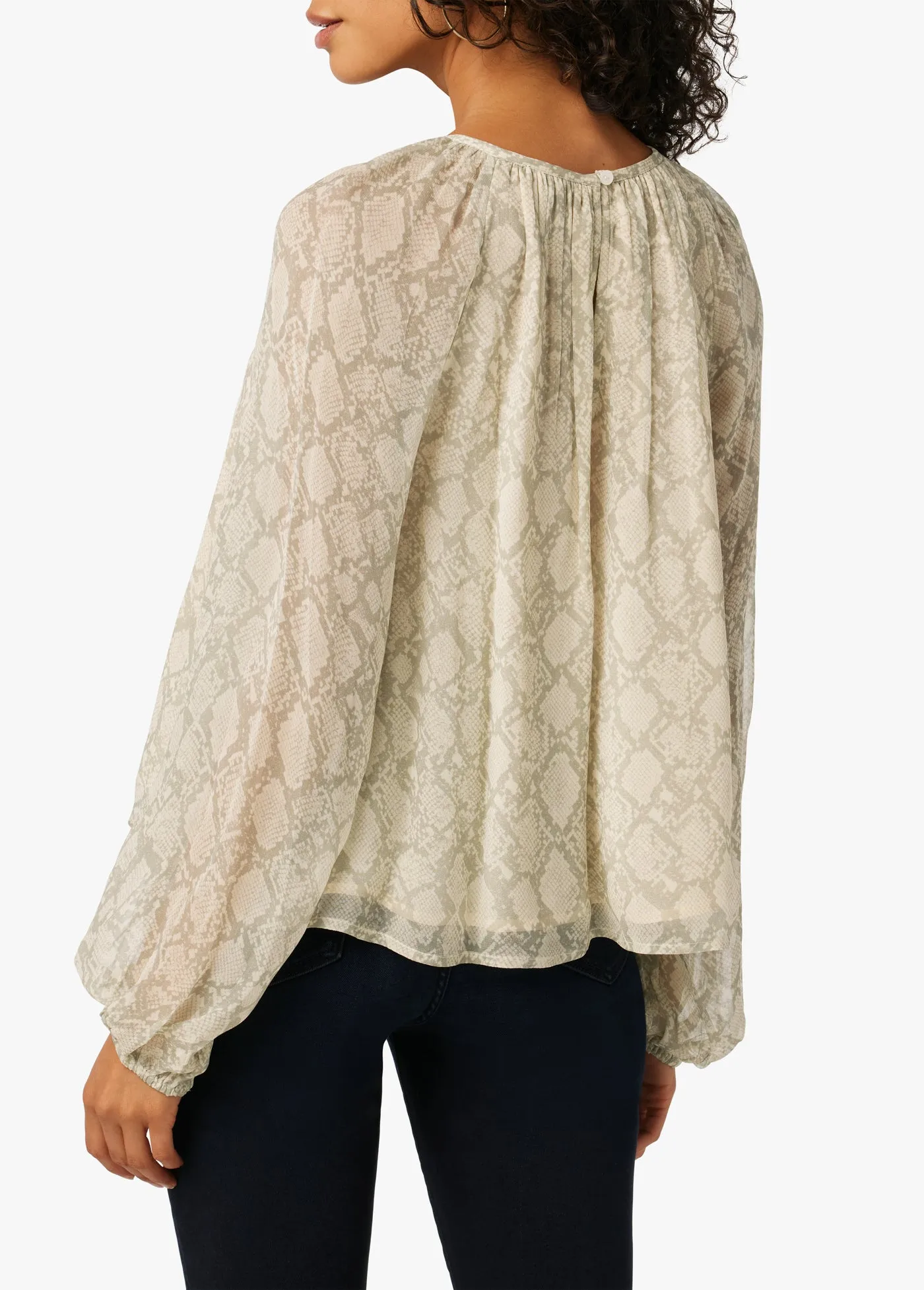 ROWAN WOVEN BLOUSE
