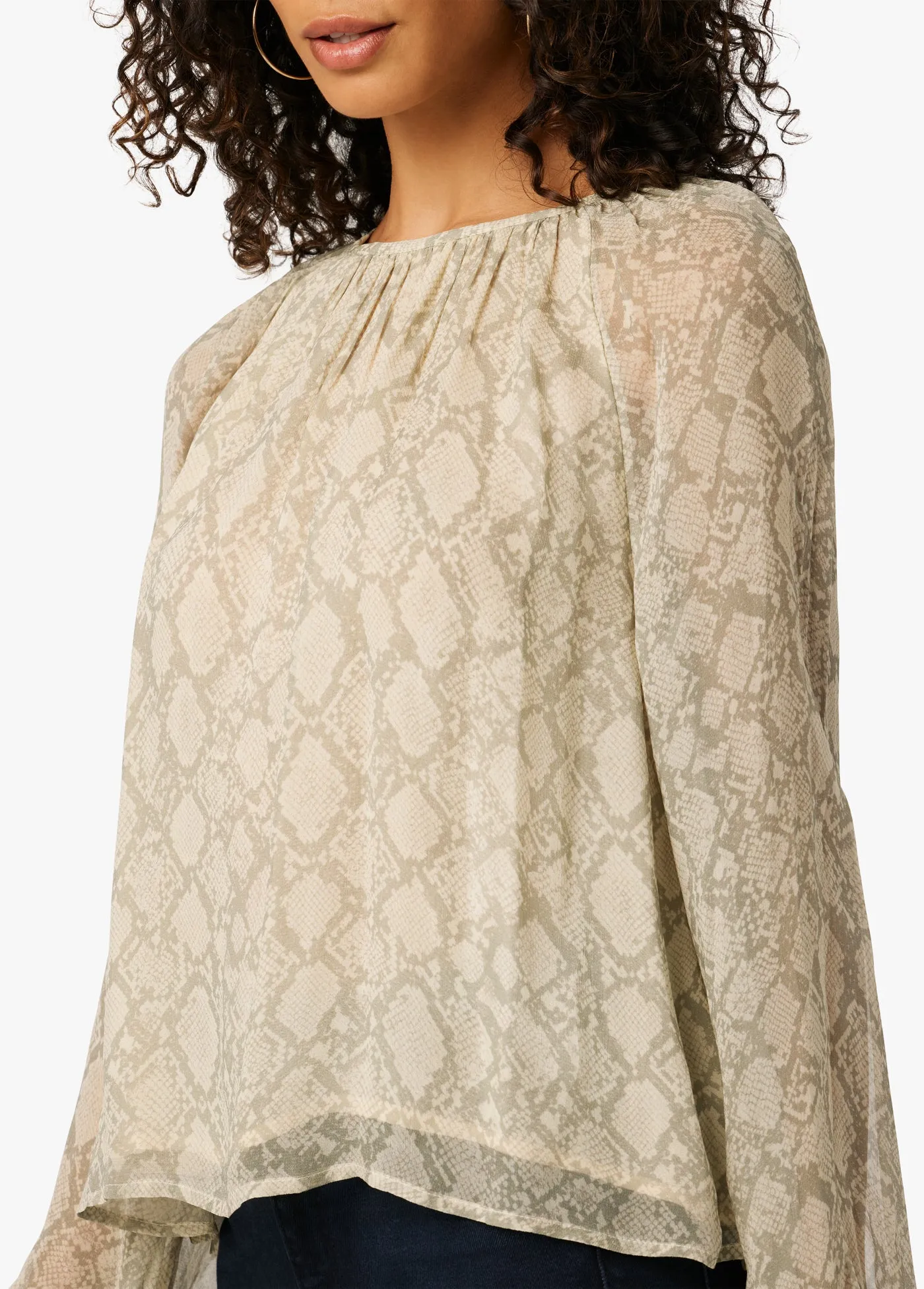 ROWAN WOVEN BLOUSE