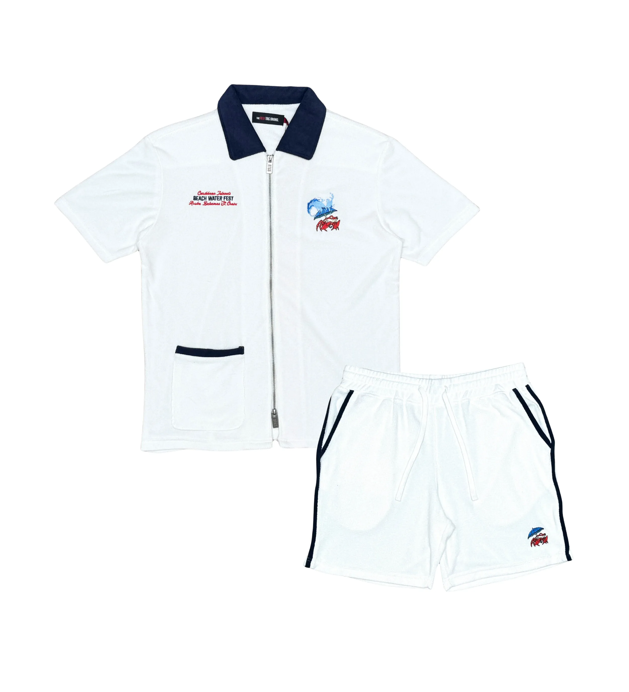 RTGB Zip Up Terry Top