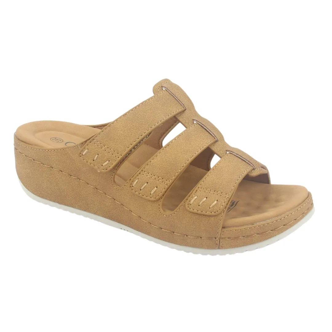 Sandalia Chalada Mujer Kopa-1 Camel Casual