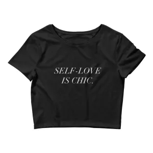 Self Love Is Chic Crop Tee