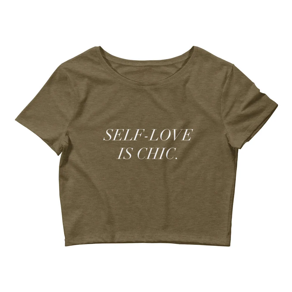 Self Love Is Chic Crop Tee