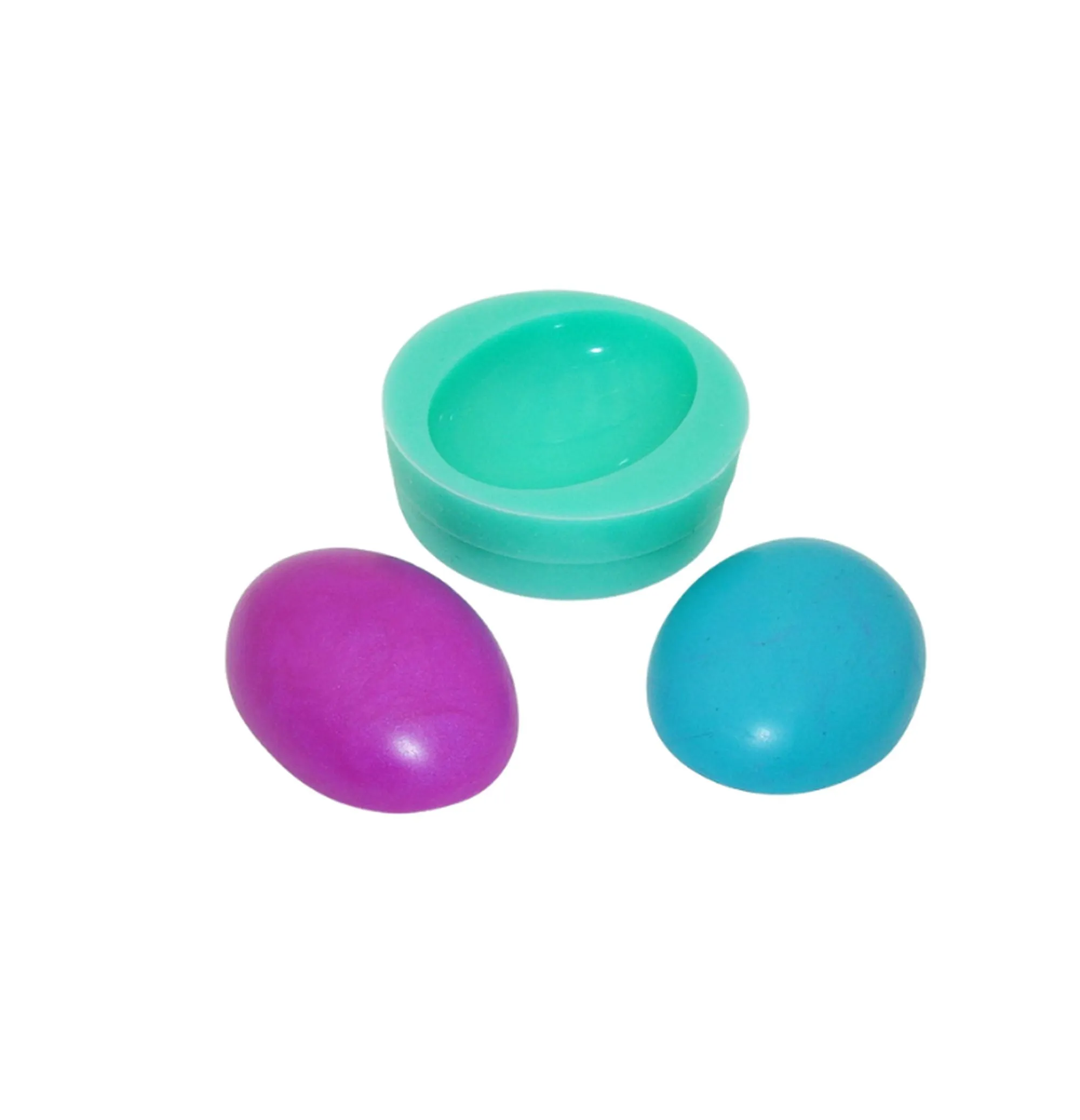 Silicone Mold Oval Cabochon Stone Jewelry Making Resin Polymer Clay.