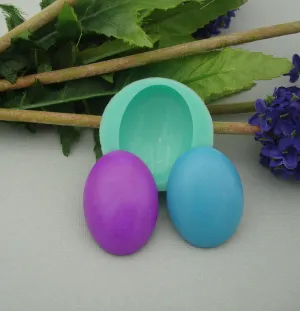 Silicone Mold Oval Cabochon Stone Jewelry Making Resin Polymer Clay.