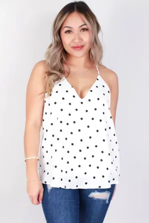 SLEEVELESS Y-BACK TOP