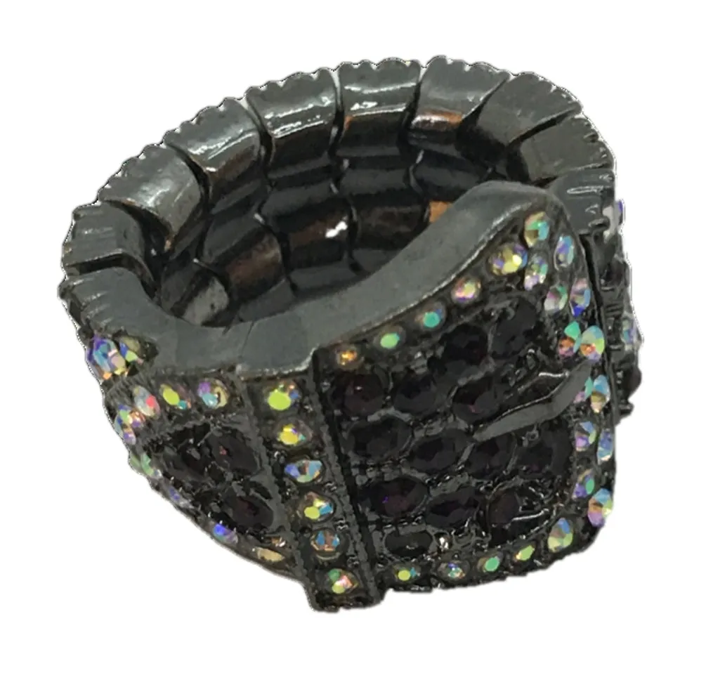 Snake Skin Buckle Ring