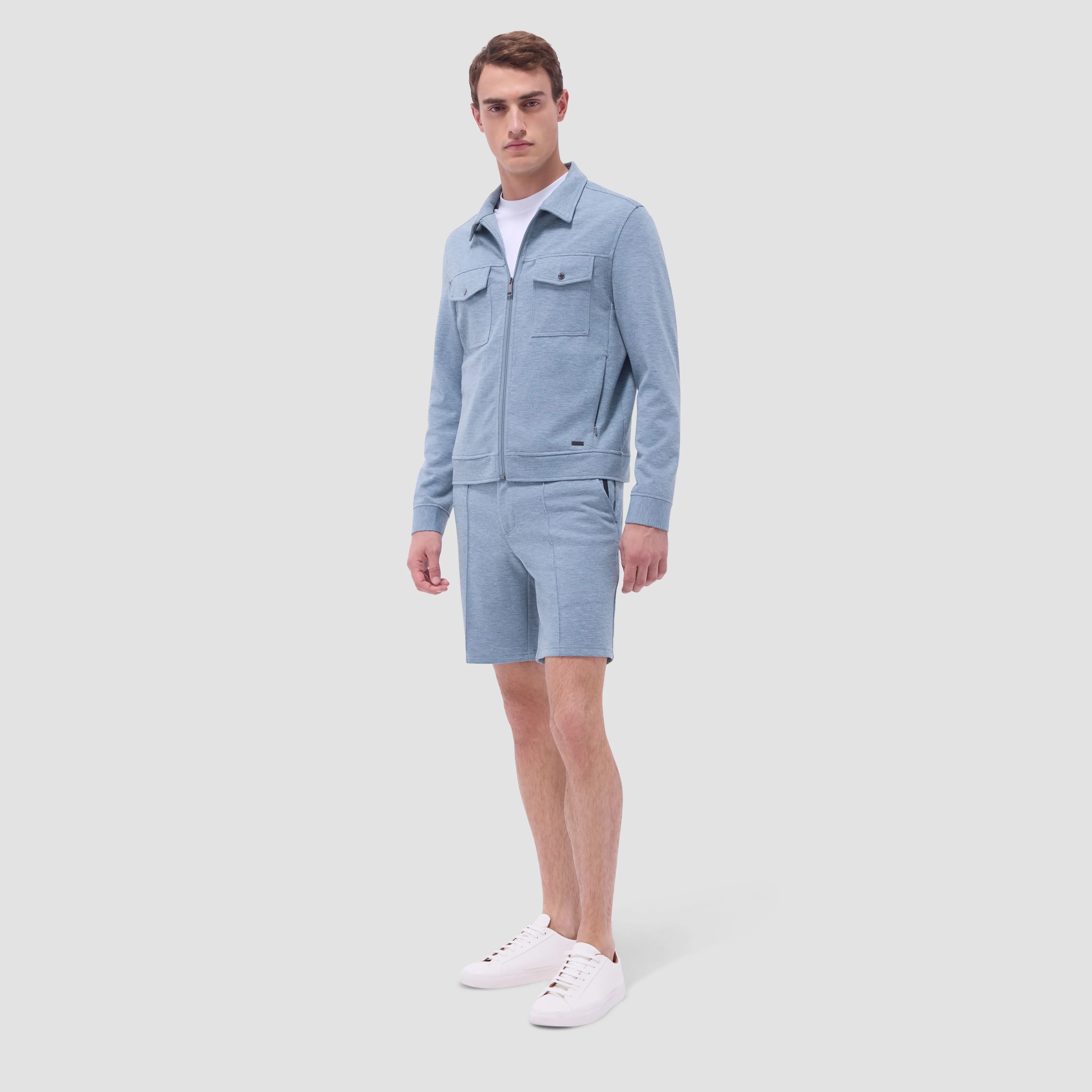 Soft Touch Heather Shirt Jacket