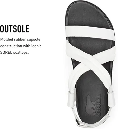 Sorel Women's Roaming Decon Sandal - Sea Salt - Size 7.5