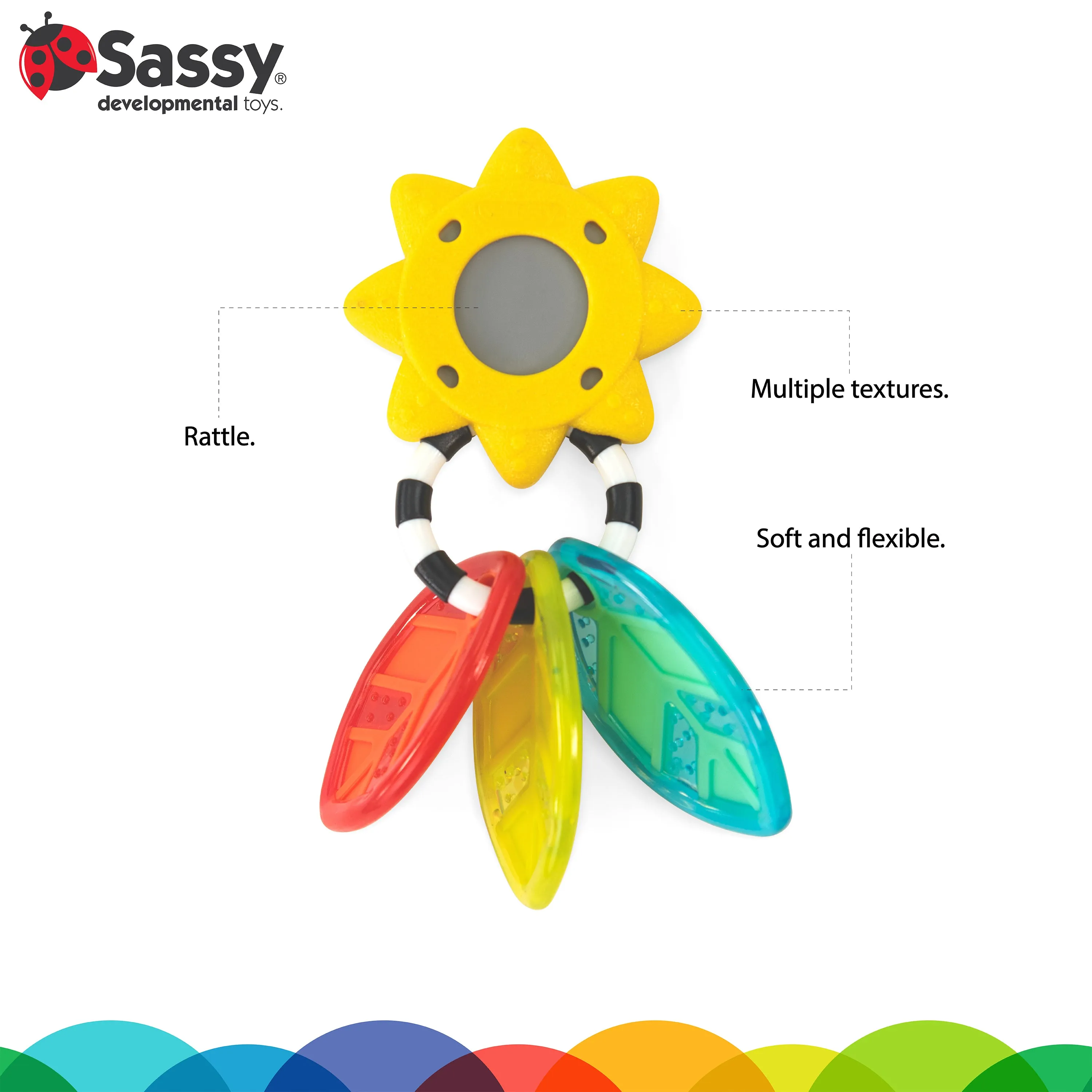Sunshine Shake and Teethe Rattle