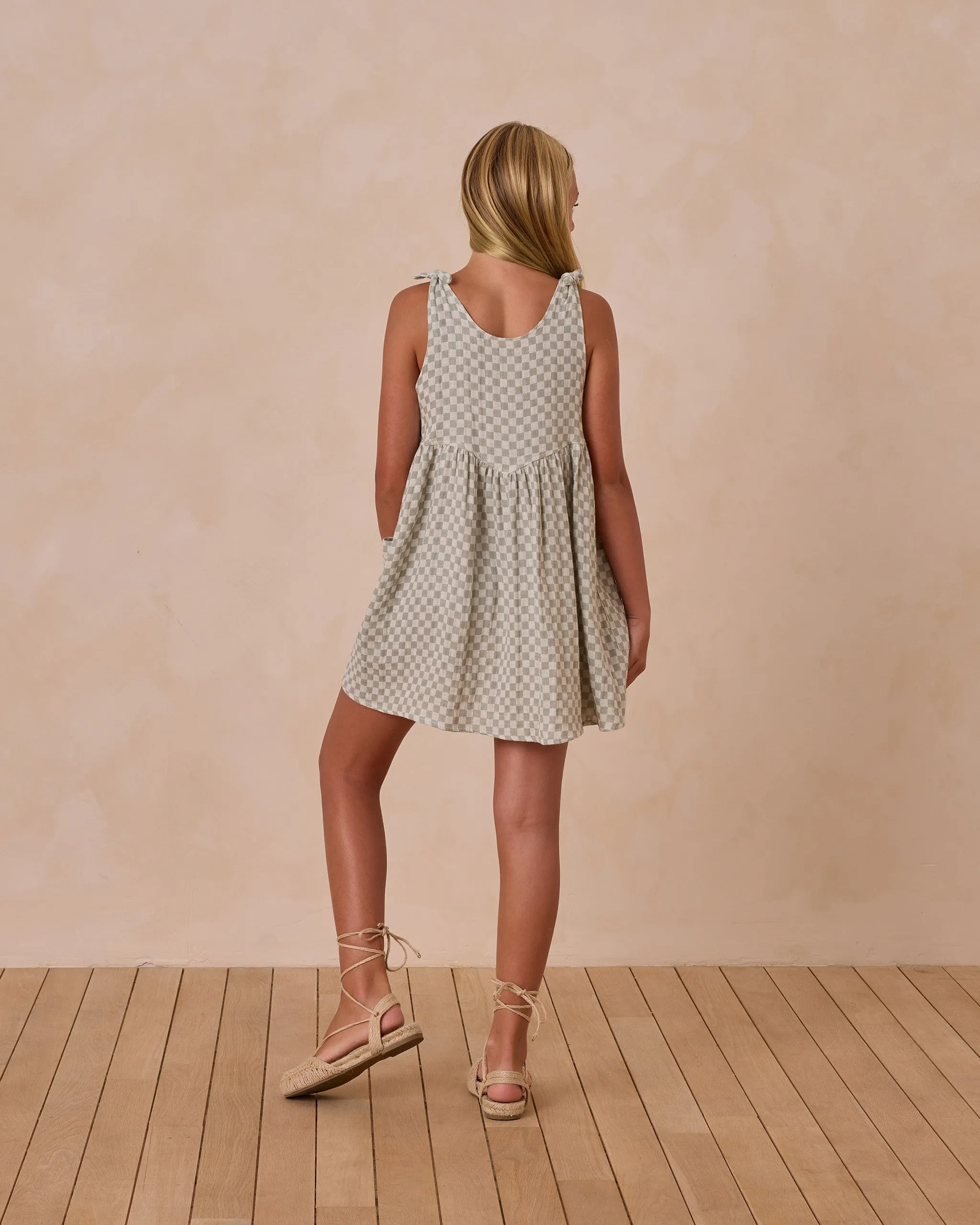 Teen Check Dress