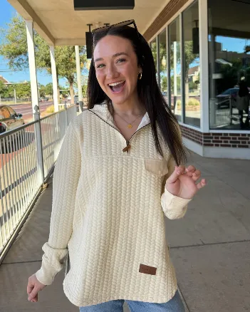 The Minley Knit Pullover || Buttercream