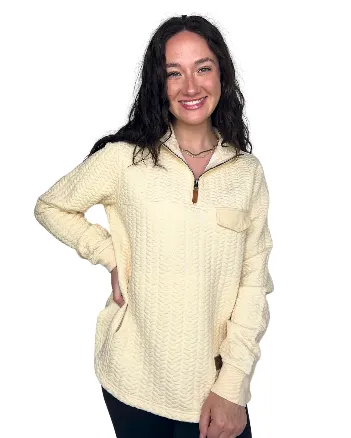 The Minley Knit Pullover || Buttercream