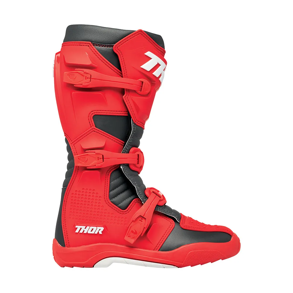 Thor Blitz XR Boots Red/Charcoal