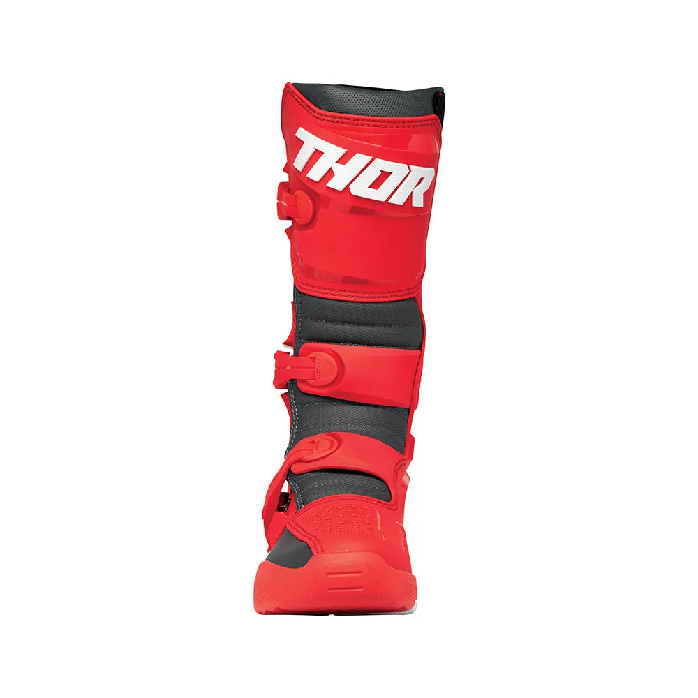 Thor Blitz XR Boots Red/Charcoal