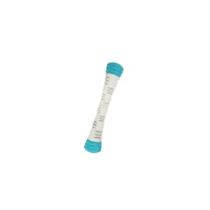 Totally Pooched Chew n' Squeak Rubber Stick Grey/Teal Dog Toy