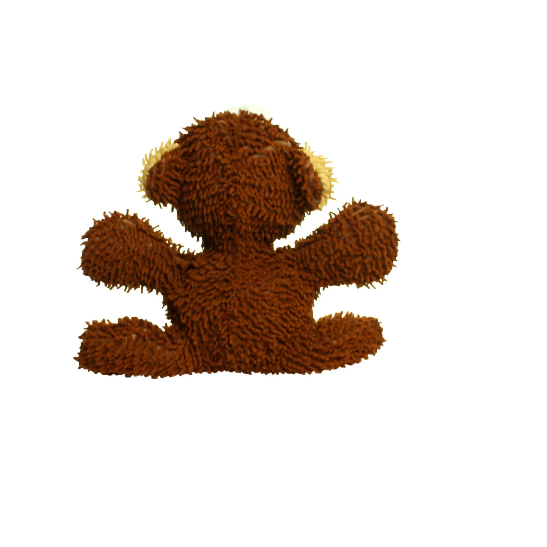 Tuffy Dog Toys - VIP Products - Mighty Microfiber Ball Monkey, Durable, Squeaky Dog Toy